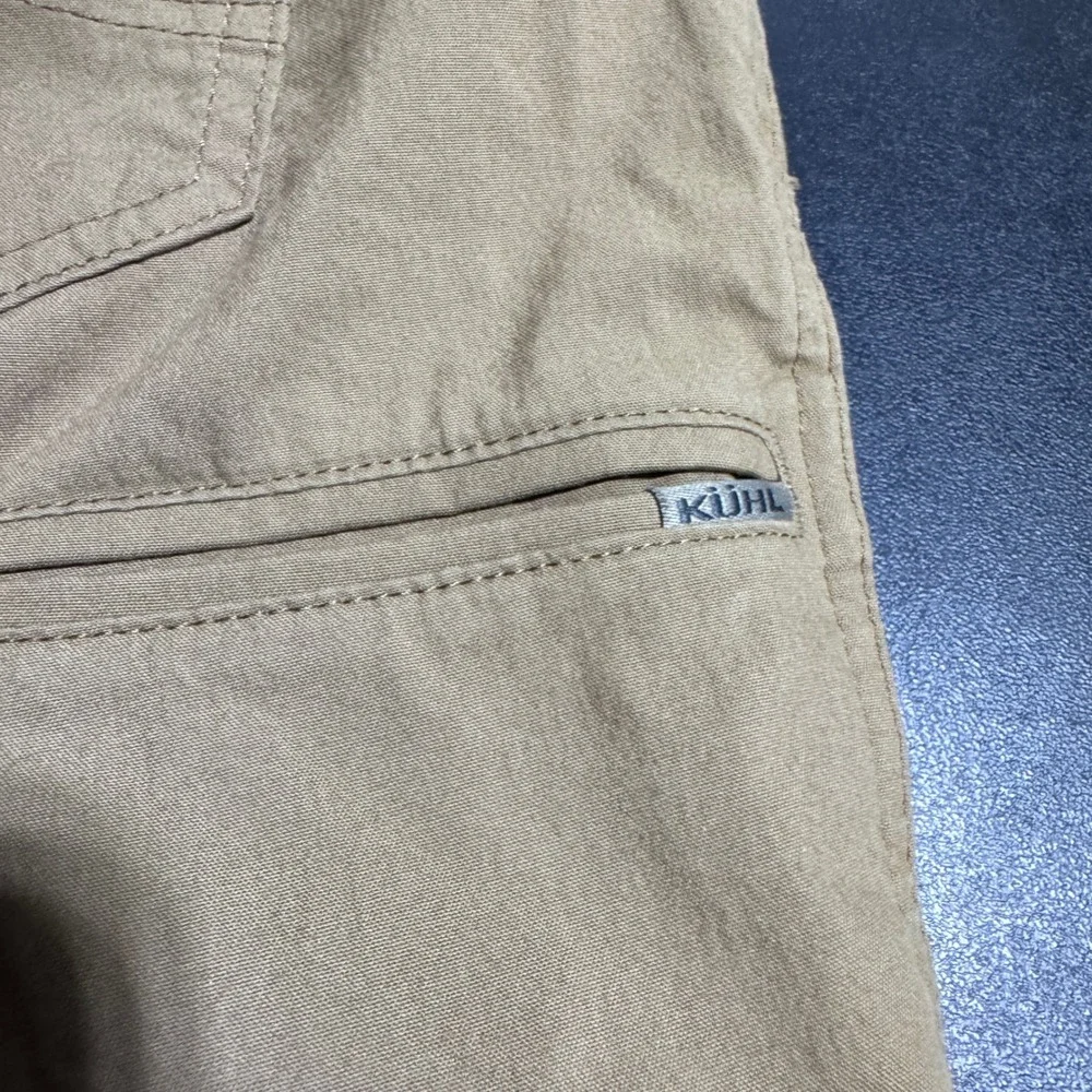KUHL Free Ryde‎ Pants Mens 42x34 Tan Solid Outdoor Hiking Utility